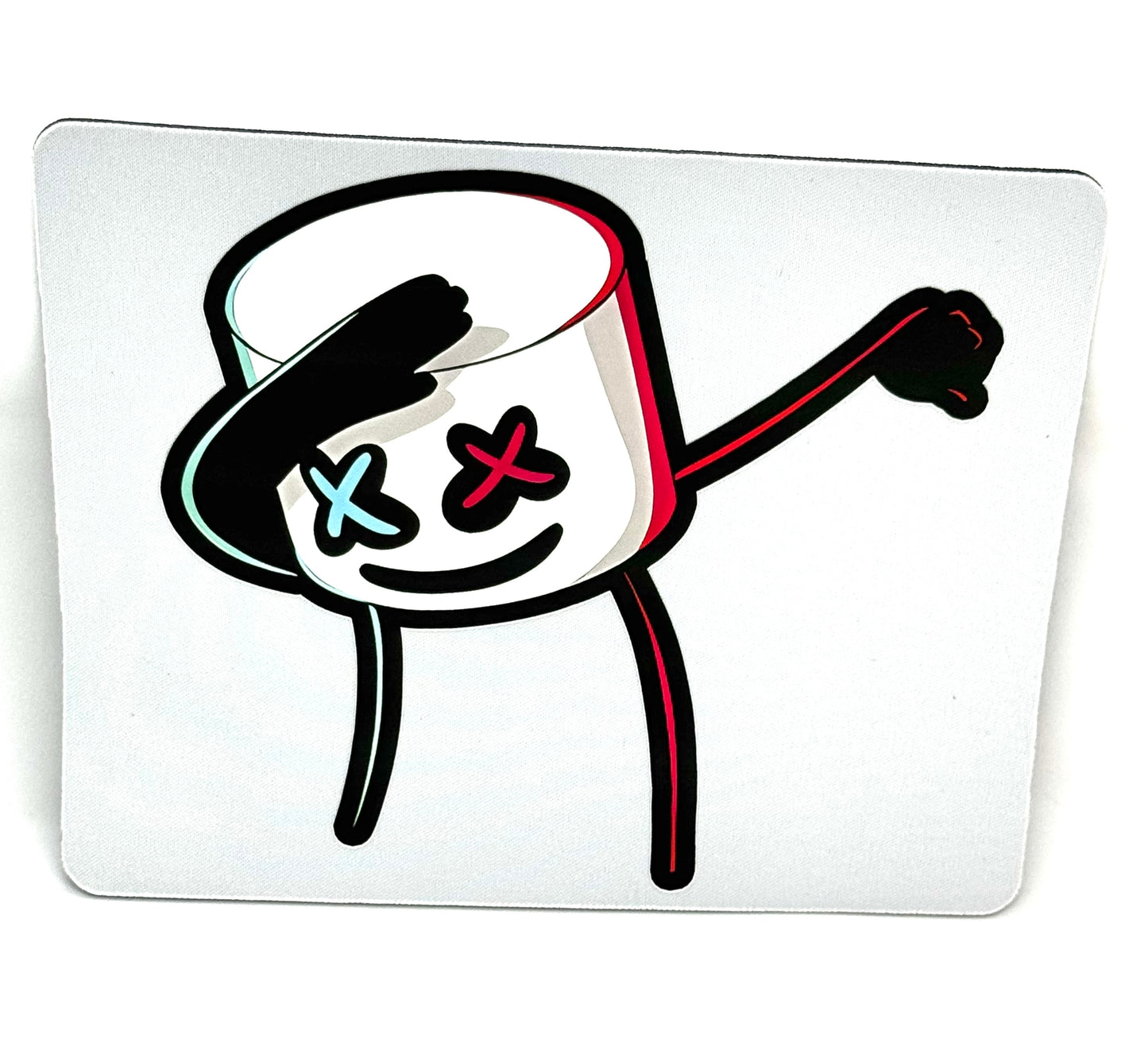 “Mentally Out of Office” Marshmallow Chaos Mouse Pad | Cute but Dead Inside | FDSS