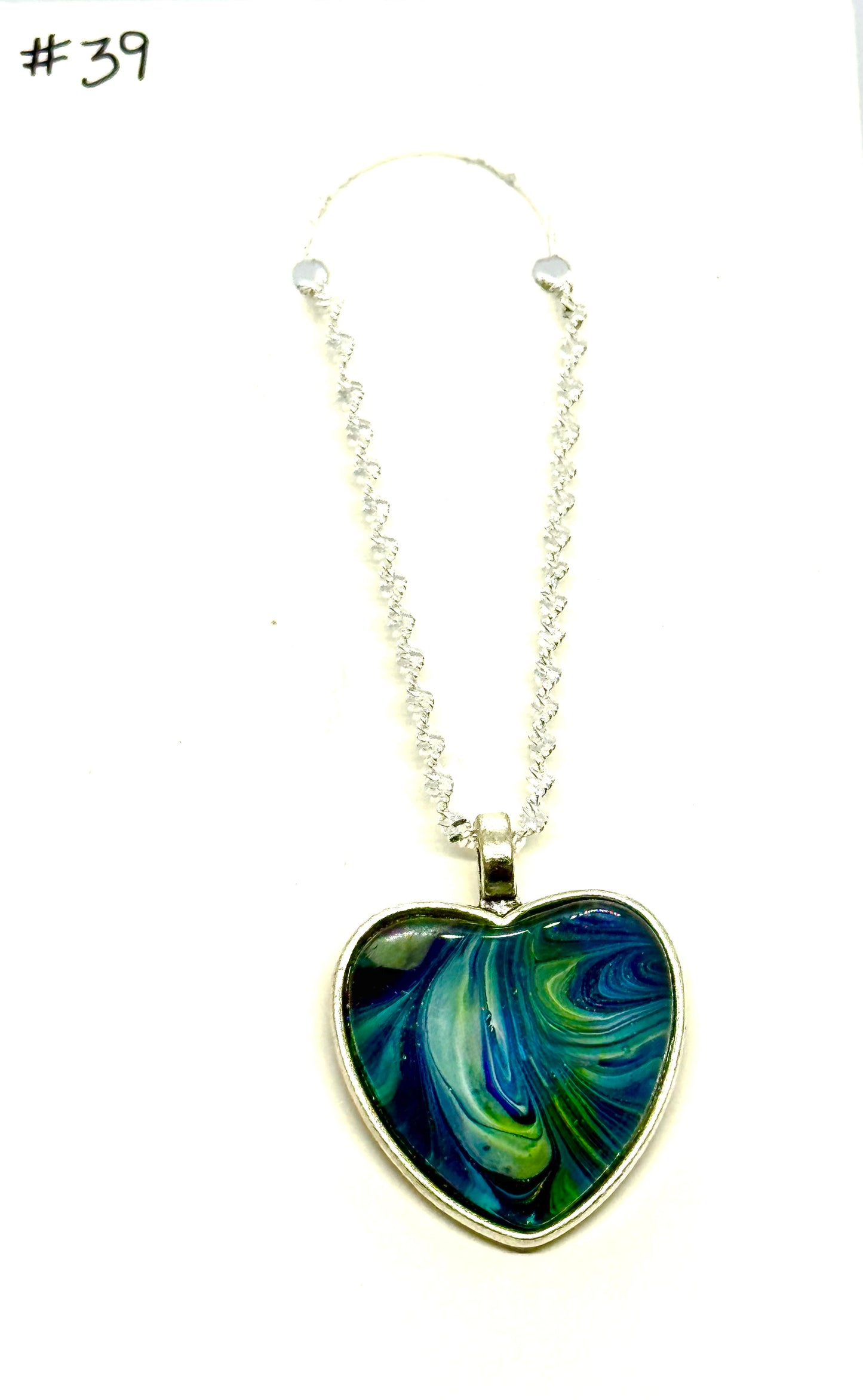 #39 Tidal Mood Swing Heart Necklace