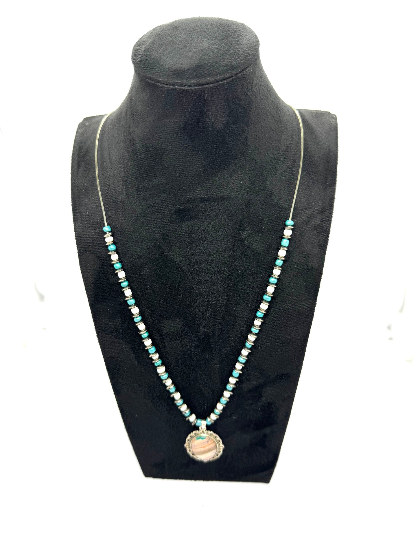 “Soft Chaos Cameo (Emotionally Stable-ish) Necklace”