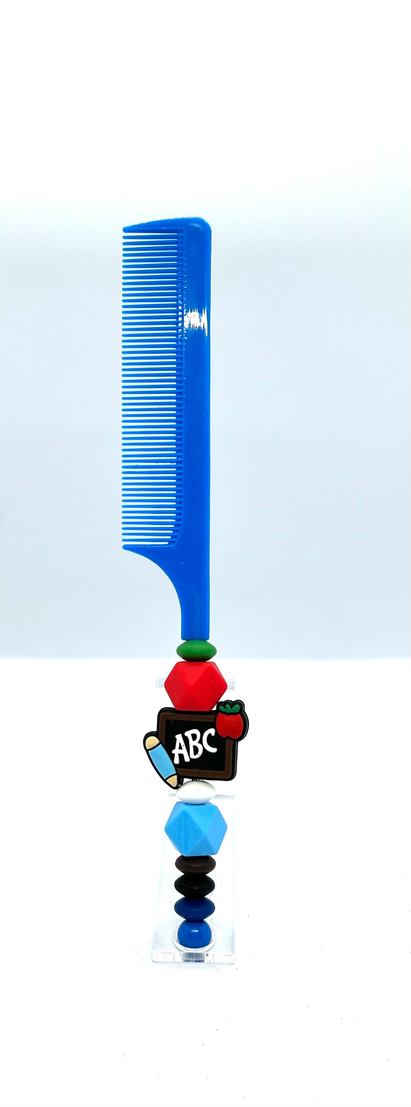 Dark Blue Teacher Hair Comb