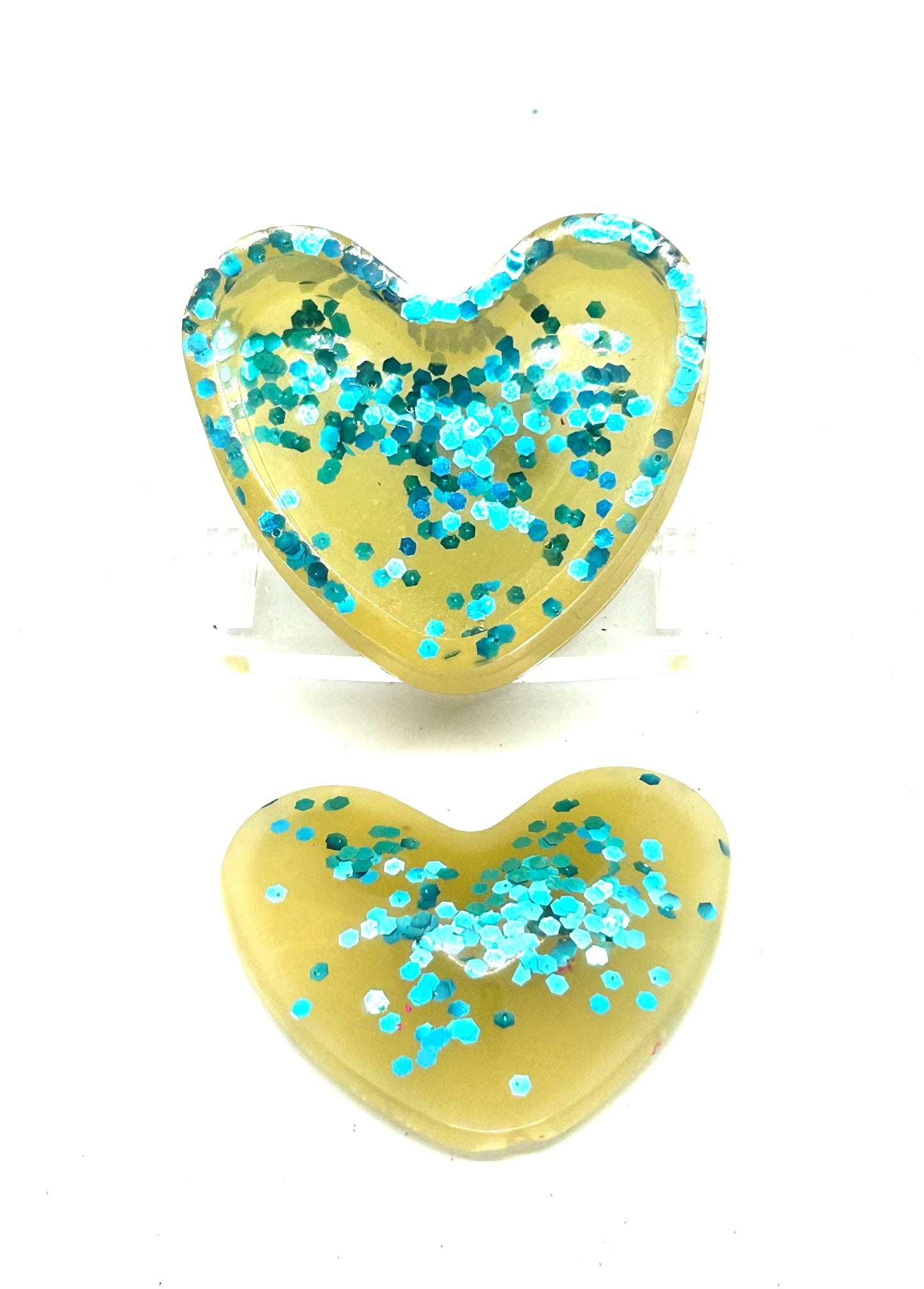 Heart-Shaped Chaos Keeper Resin Trinket Box