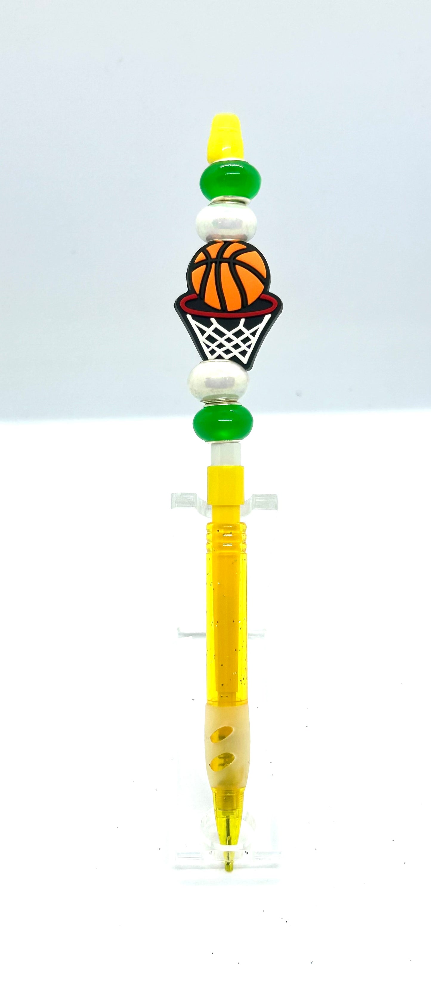 Basketball Beaded Pencil – Court Jester Scribble Stick