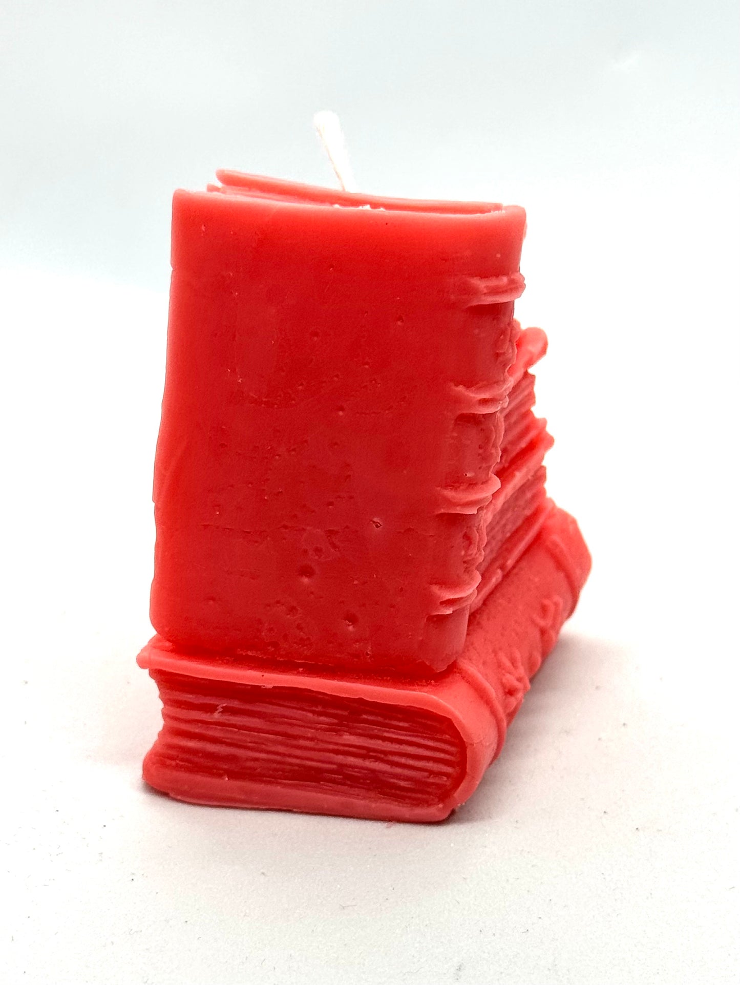 Coconut Book Stack Candle – Smells Like a Vacation, Looks Like You Read