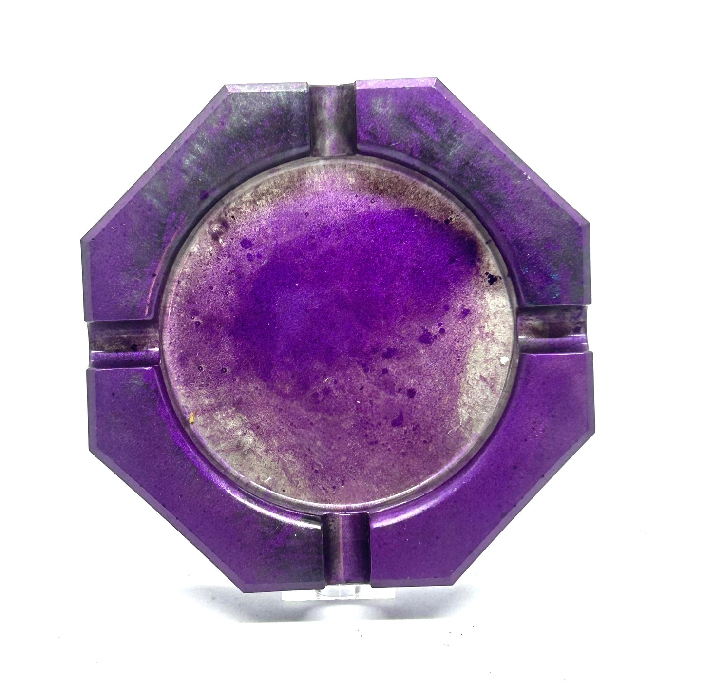 Octagon Resin Ashtray