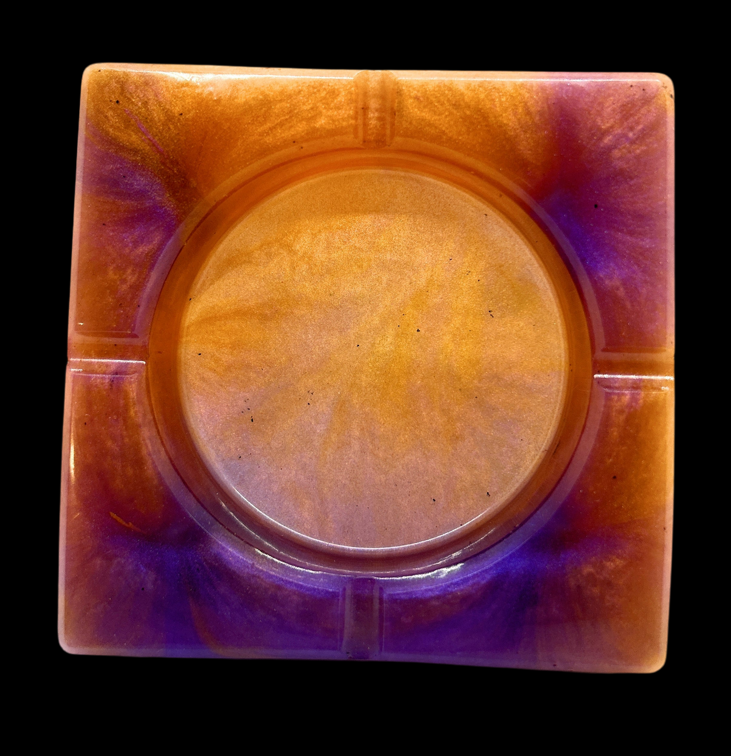 Square Resin Ashtray