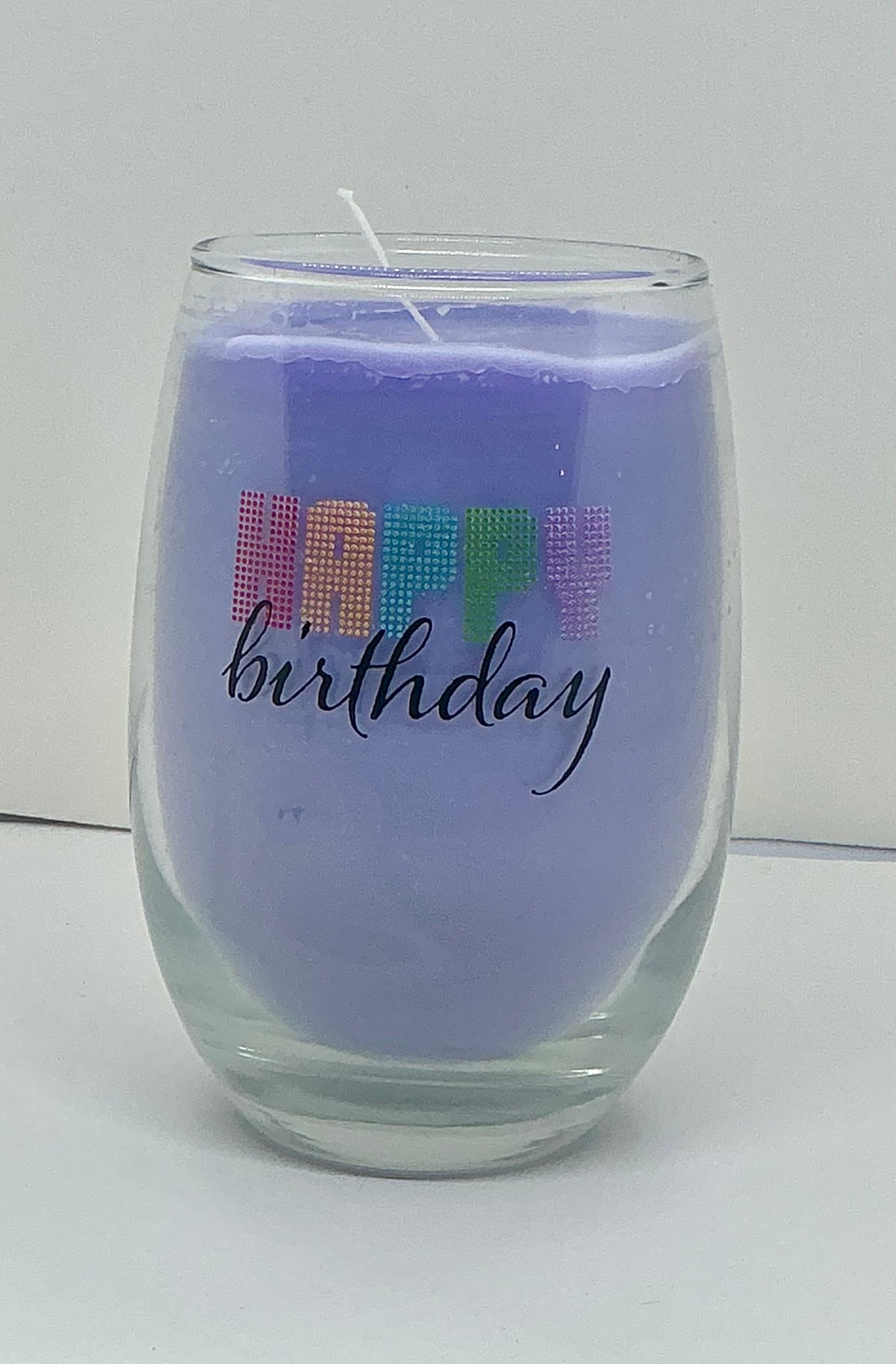 Happy Birthday Scented Candle — Another Year of Fabulous Chaos