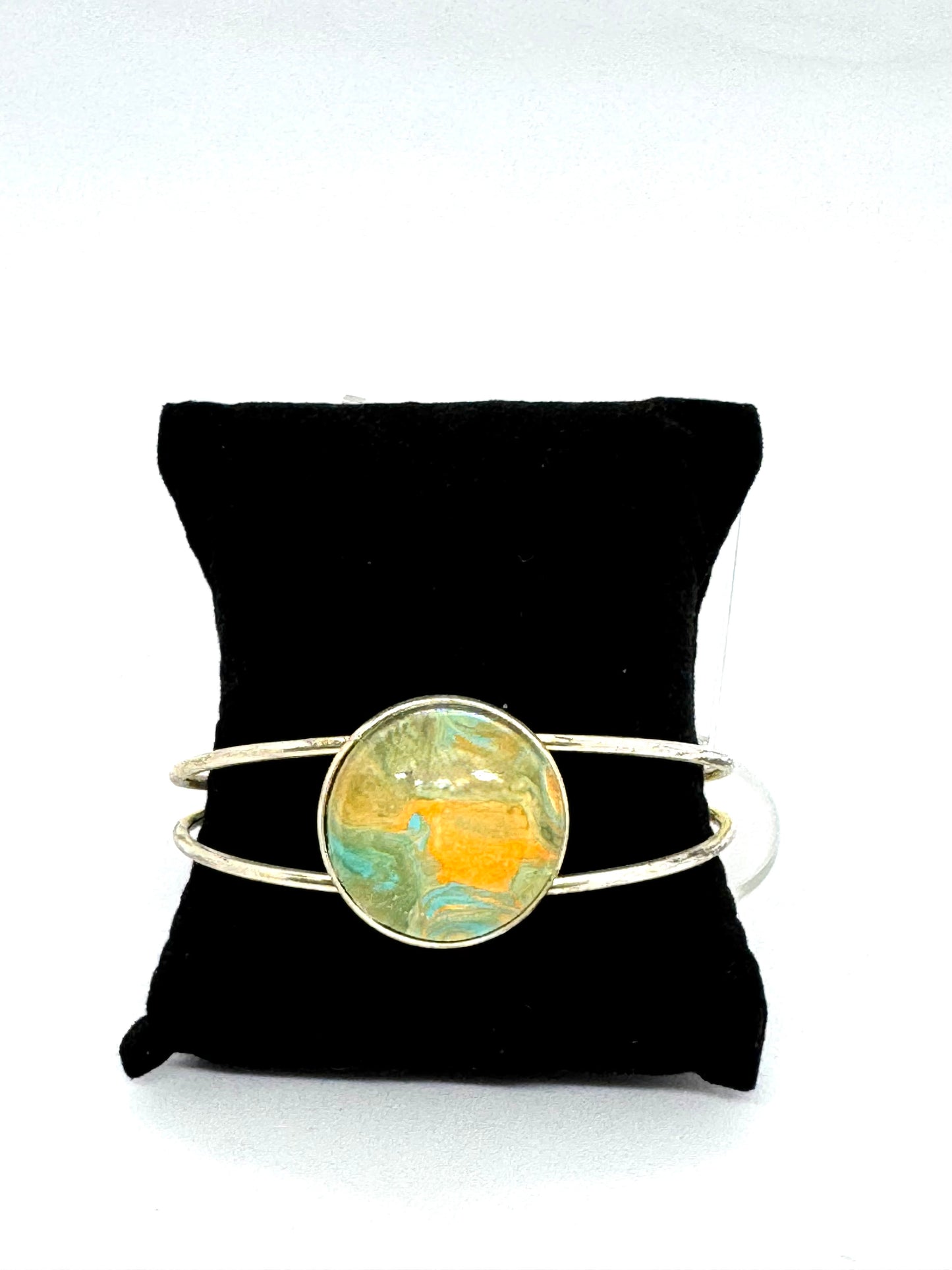 #5 “Golden Earth Meltdown Cuff – Nature, But Make It Unstable”