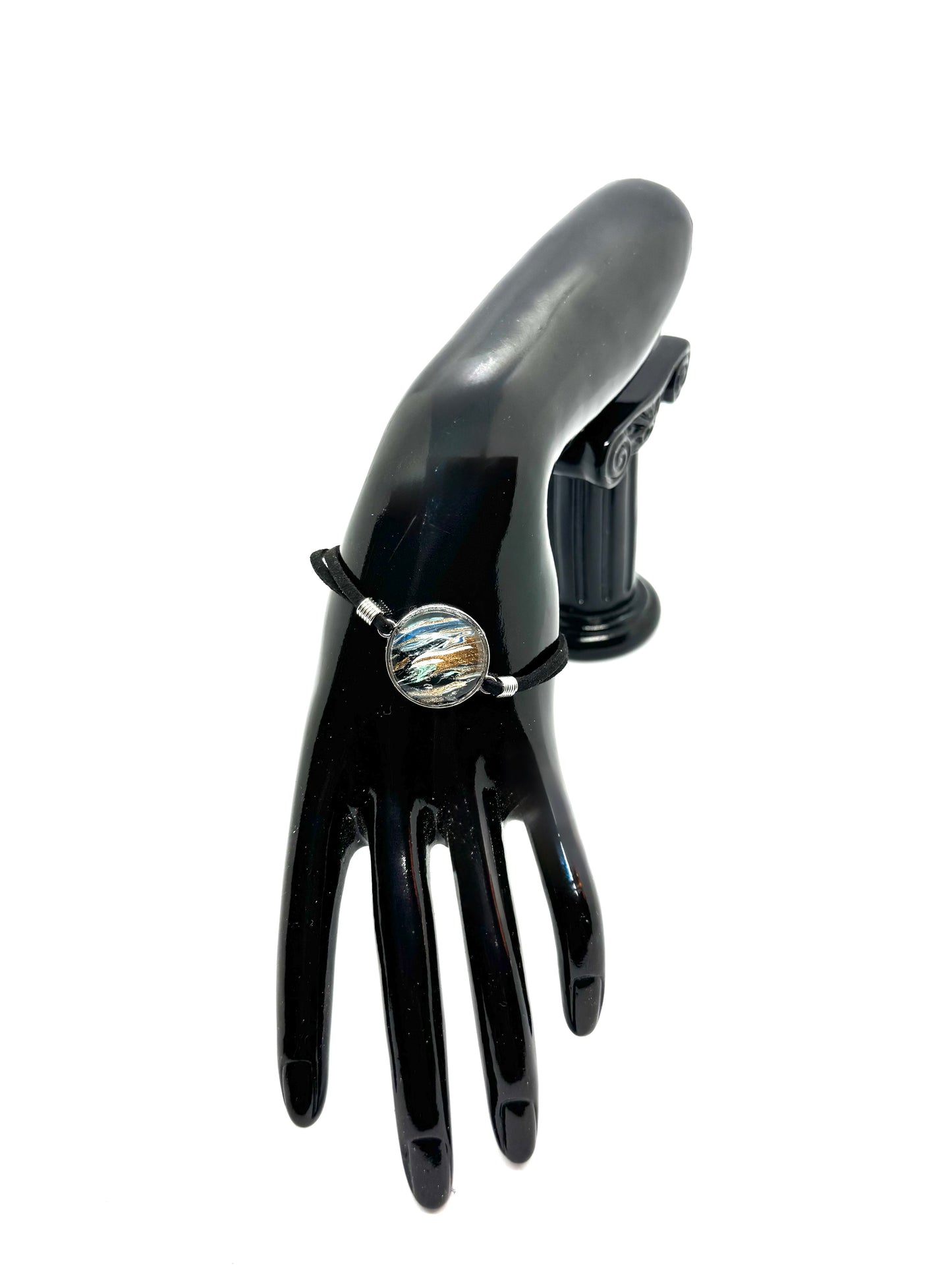 Ocean Had a Midlife Crisis Leather Bracelet
