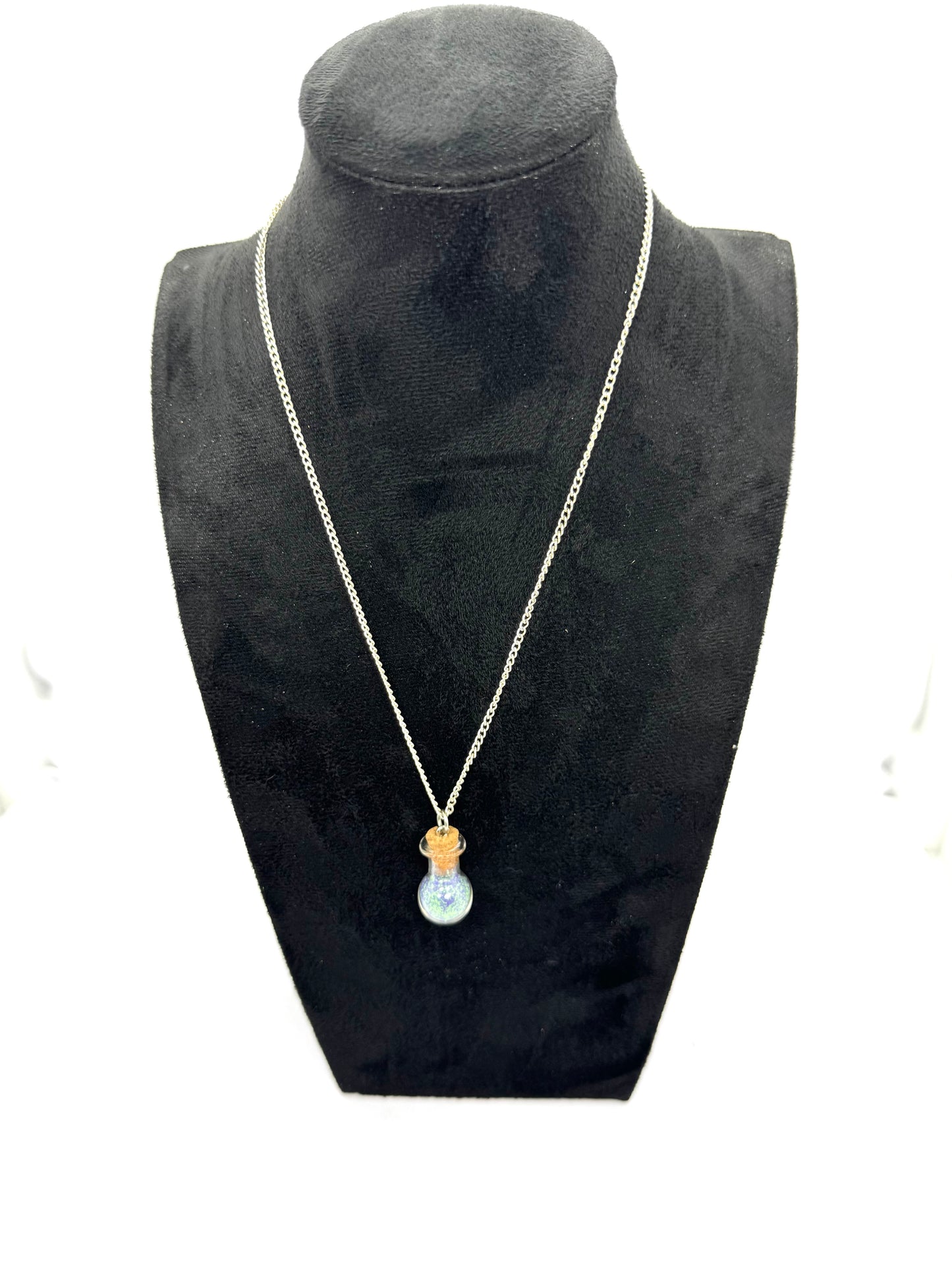 #2G “Looks Innocent Potion Bottle Necklace – Shimmering ‘Don’t Trust Me’ Energy”