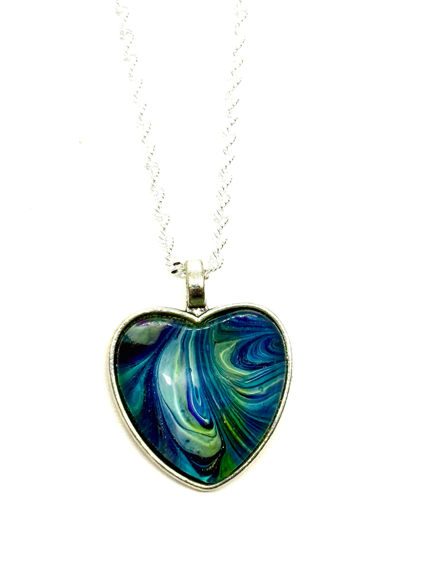 #39 Tidal Mood Swing Heart Necklace