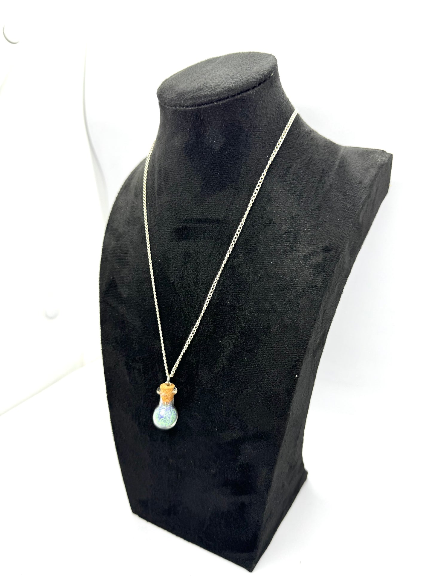#2G “Looks Innocent Potion Bottle Necklace – Shimmering ‘Don’t Trust Me’ Energy”