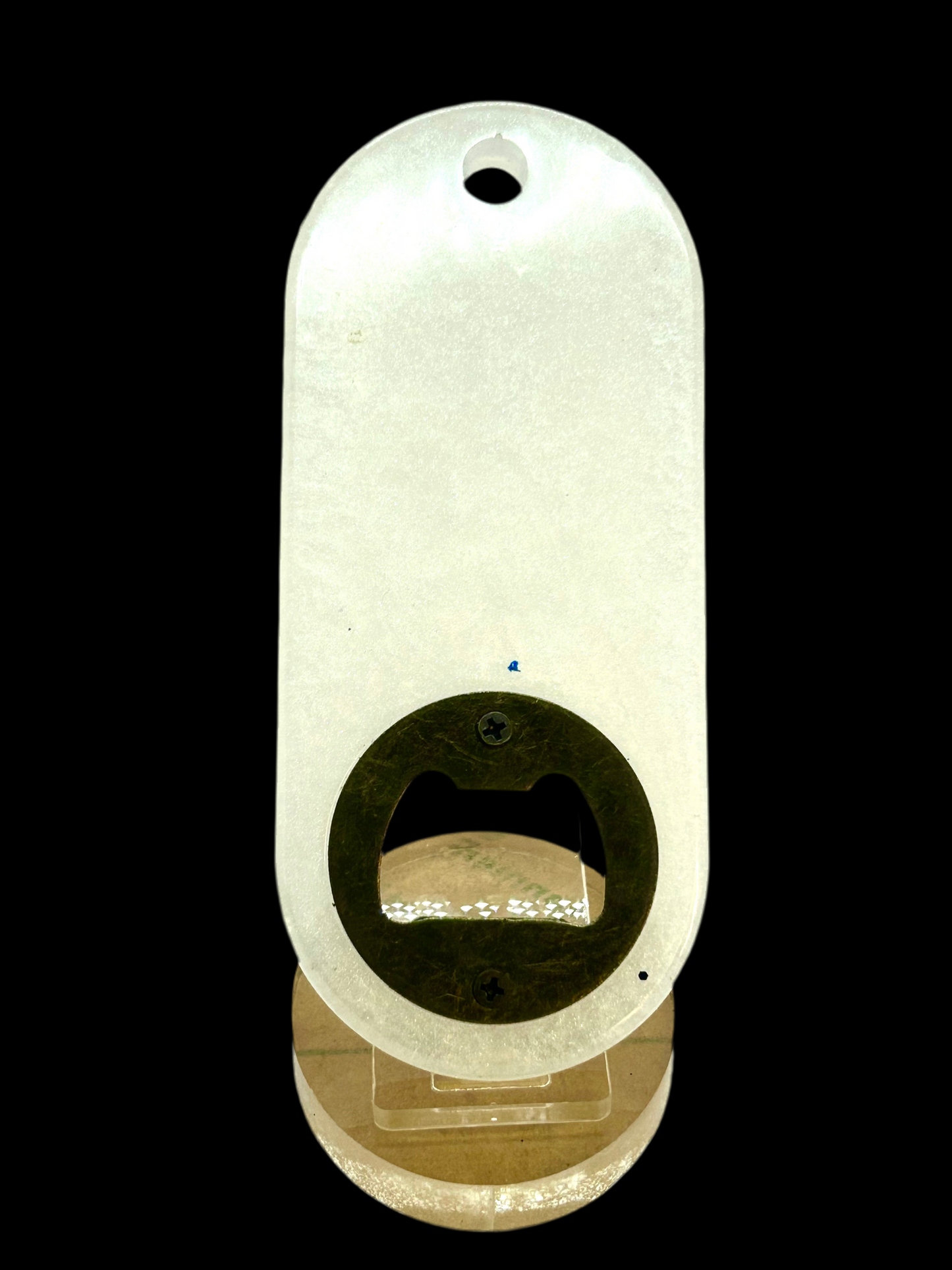 Pearlescent White Bottle Opener