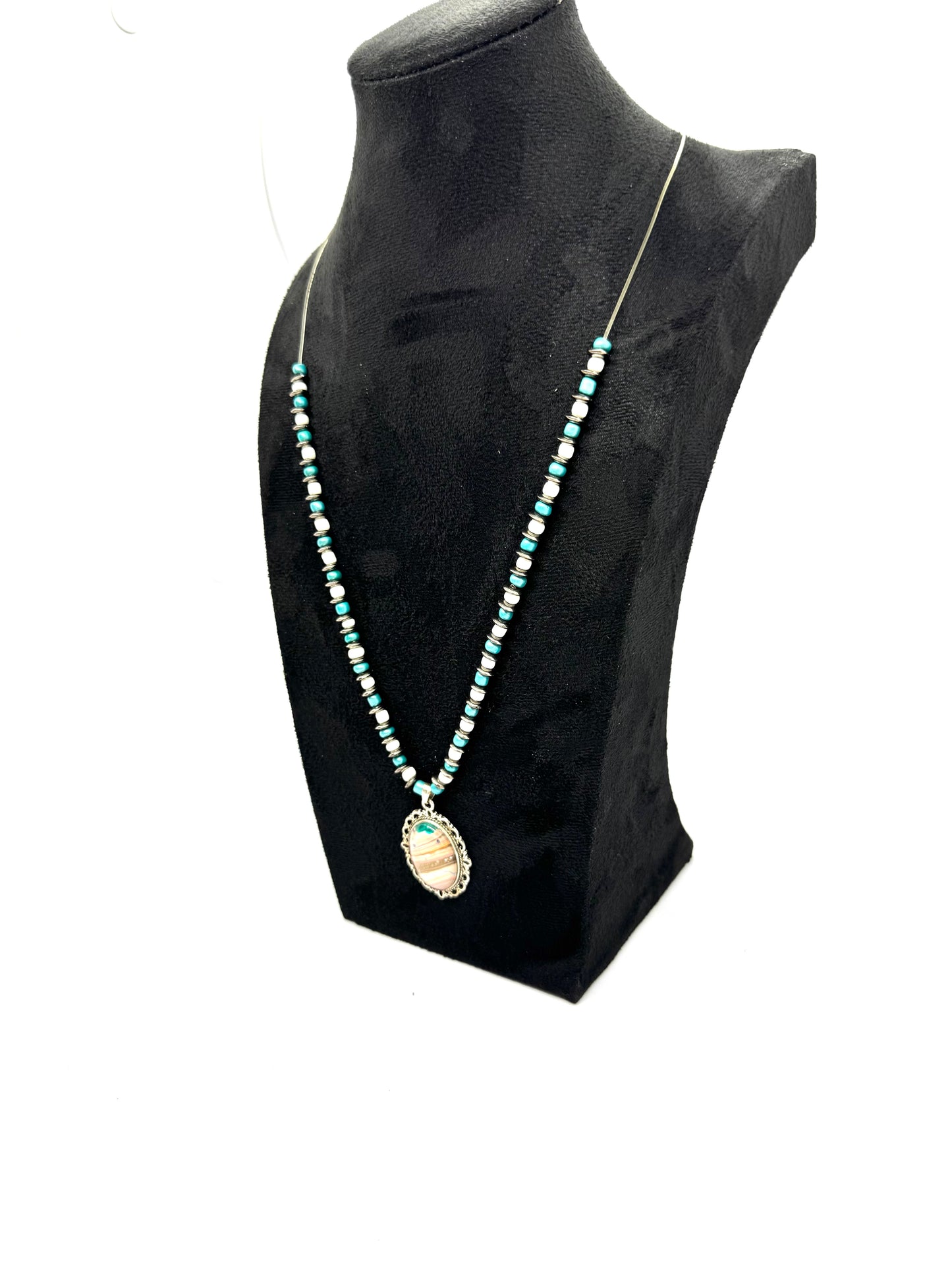 “Soft Chaos Cameo (Emotionally Stable-ish) Necklace”