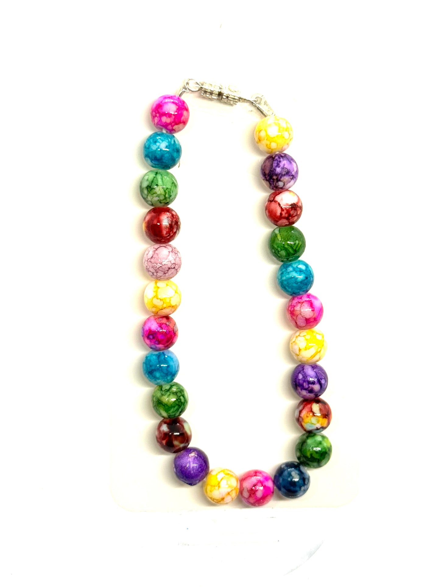#4 Rainbow Chaos Beaded Bracelet