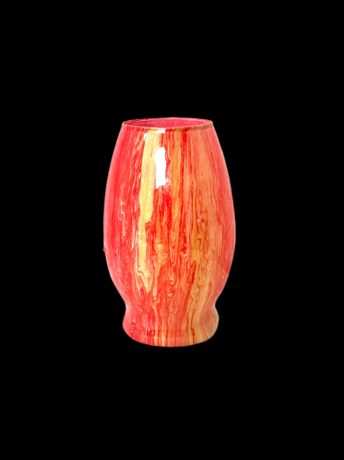 Red & Gold Vase