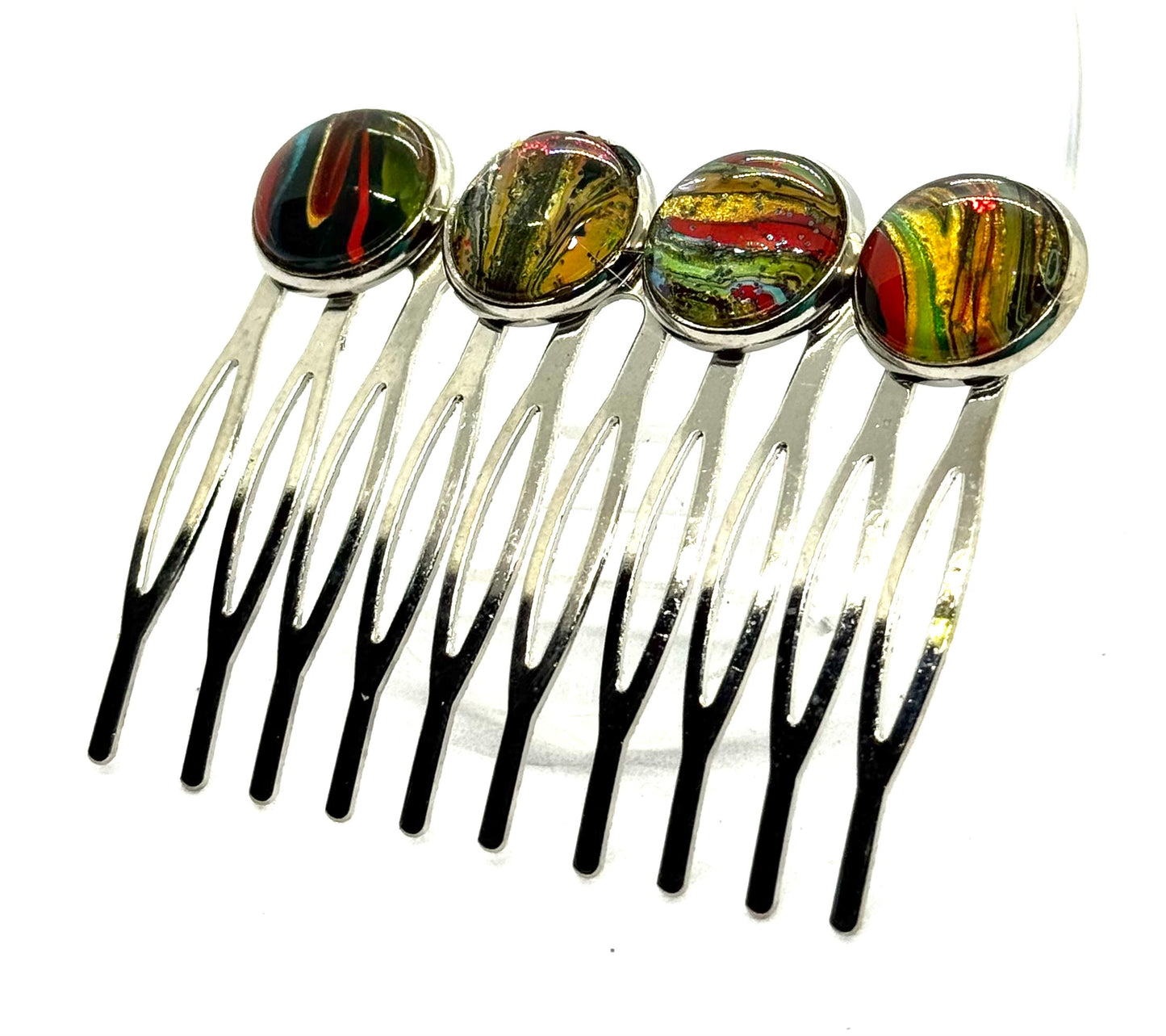 #2 Bold Chaos Resin Hair Comb