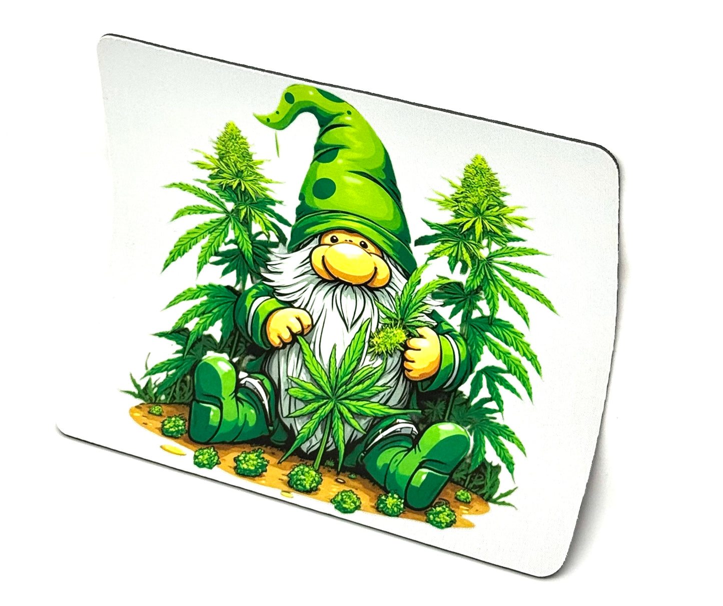 “Garden Goblin Mode” Chill Gnome Mouse Pad | High Vibes Only | FDSS