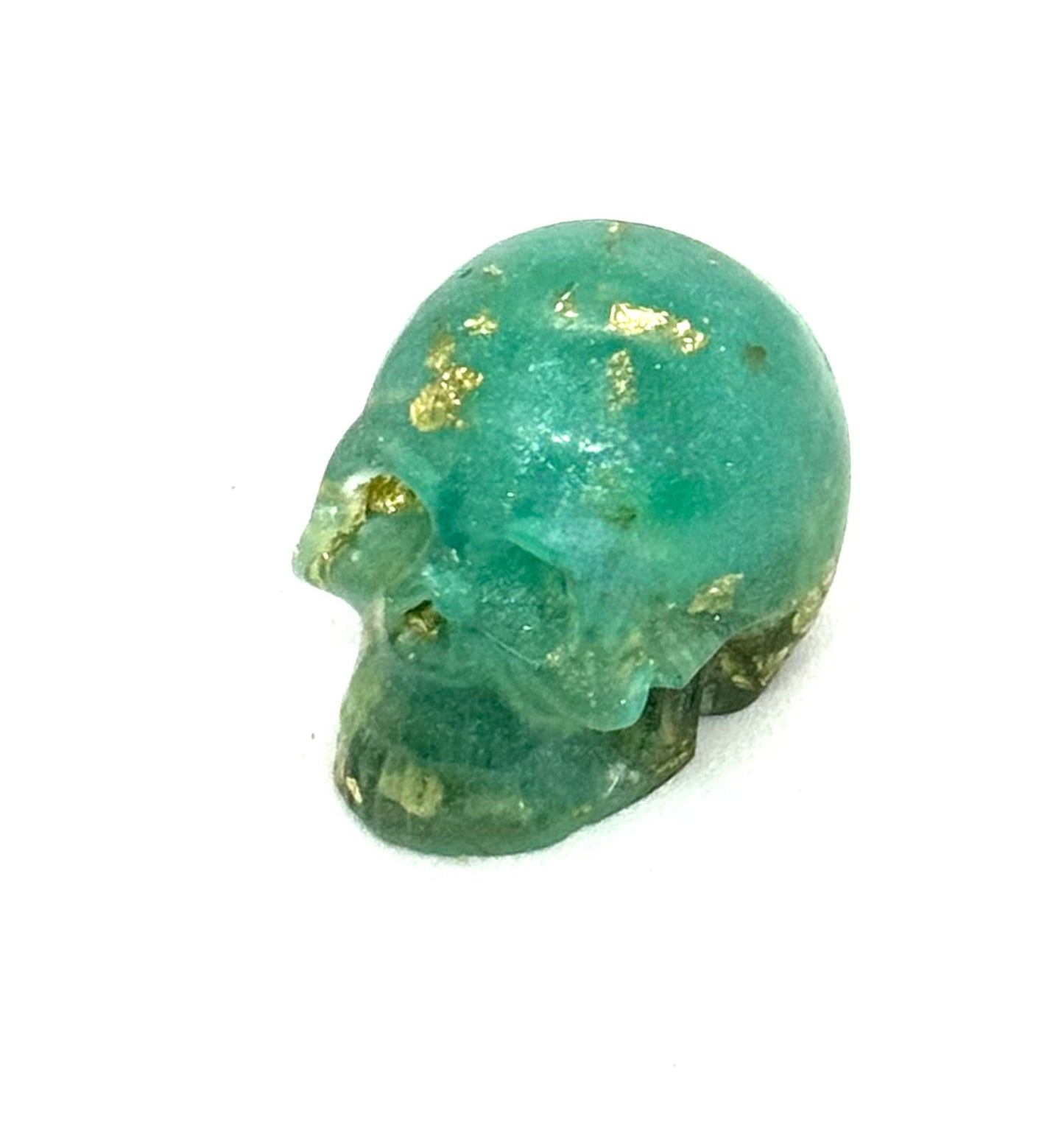 “Worth the Damage” Skull – Toxic Luxury Love Relic | Until Death Do Us Part Collection | Handmade Resin Gothic Decor