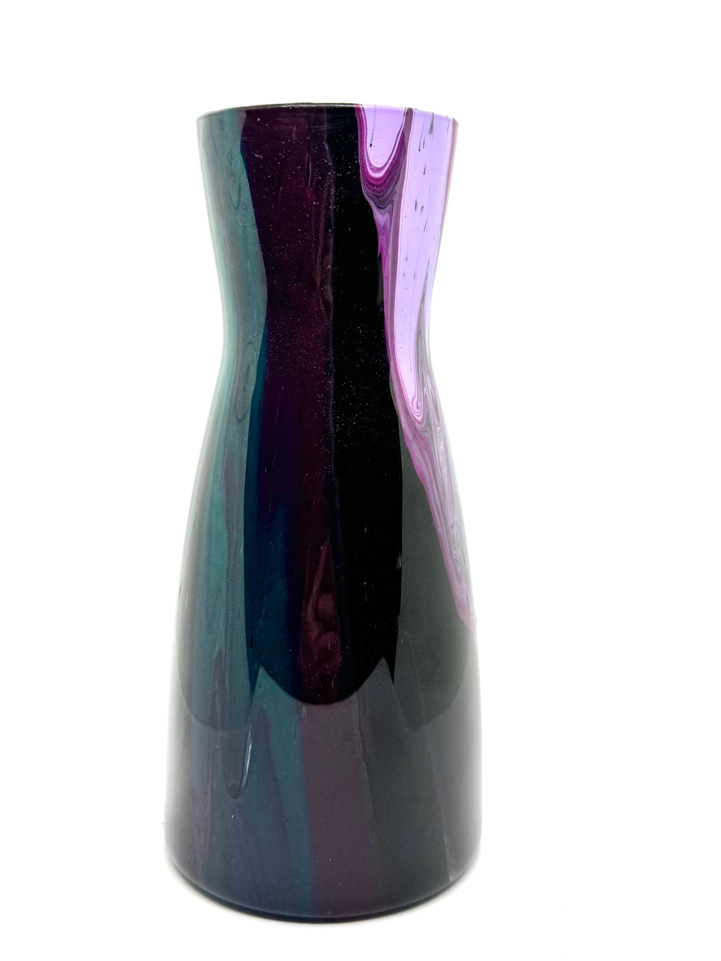 Functional Dysfunction Vase (Purple/Teal Chaos)