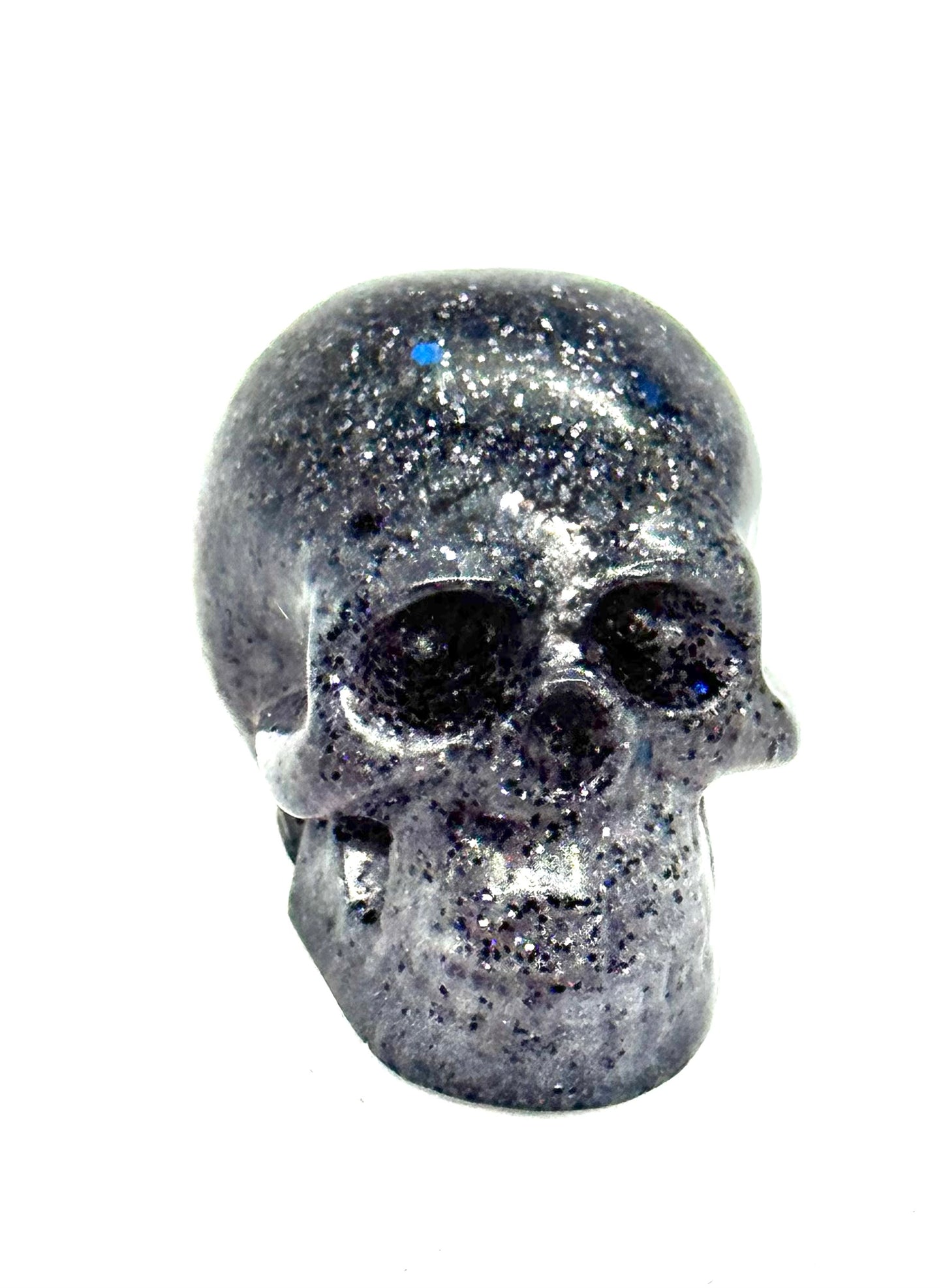 “Emotionally Unavailable” Skull – Cold Love Relic | Until Death Do Us Part Collection | Handmade Resin Gothic Decor