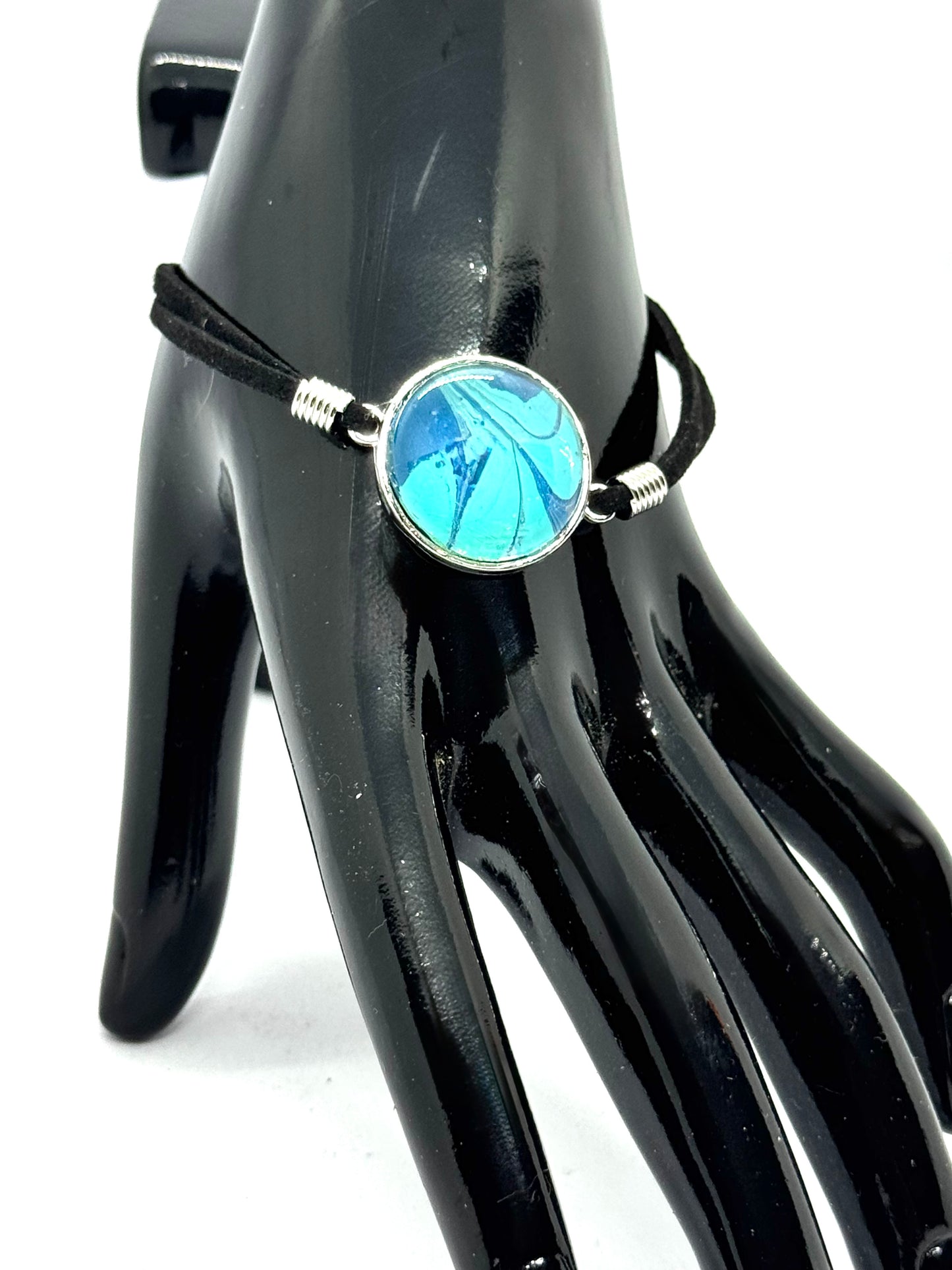 Mentally on Island Time Leather Bracelet