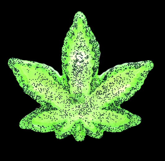 Large Resin Leaf Ashtray