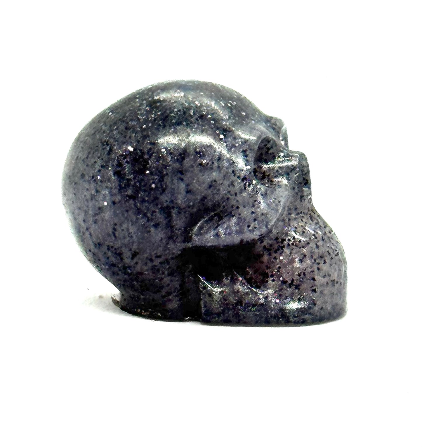 “Emotionally Unavailable” Skull – Cold Love Relic | Until Death Do Us Part Collection | Handmade Resin Gothic Decor