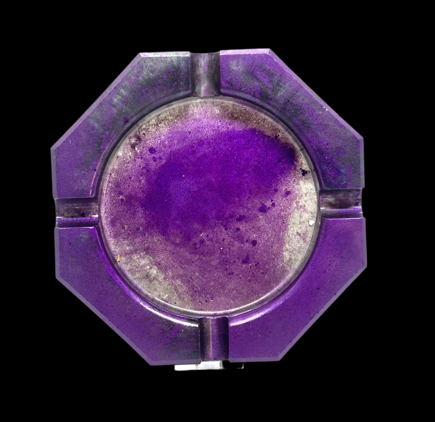 Octagon Resin Ashtray