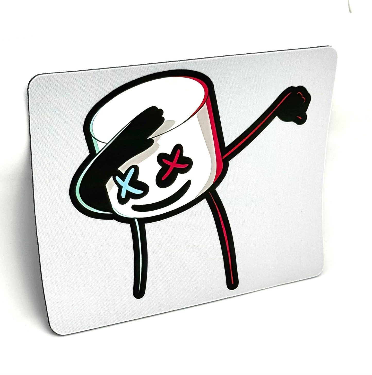 “Mentally Out of Office” Marshmallow Chaos Mouse Pad | Cute but Dead Inside | FDSS