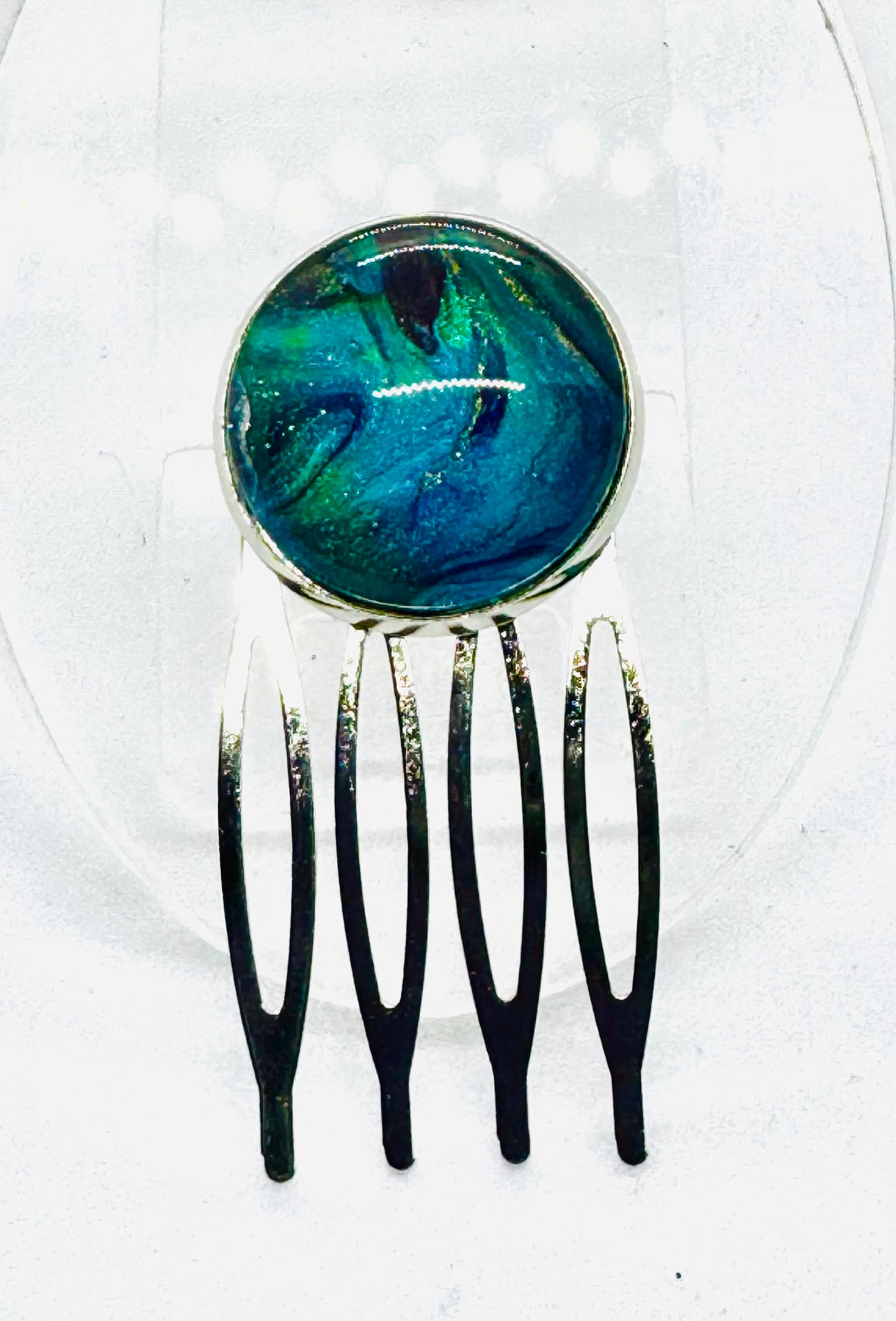 #7 Calm Outside Chaos Inside Hair Comb