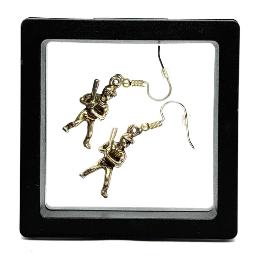 #40 Diamond Dust & Chaos Earrings ⚾🔥