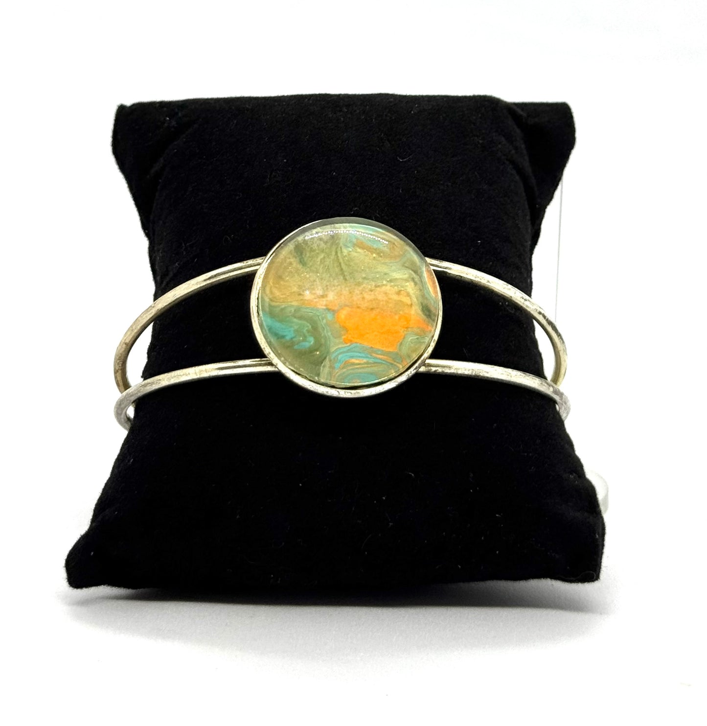 #5 “Golden Earth Meltdown Cuff – Nature, But Make It Unstable”