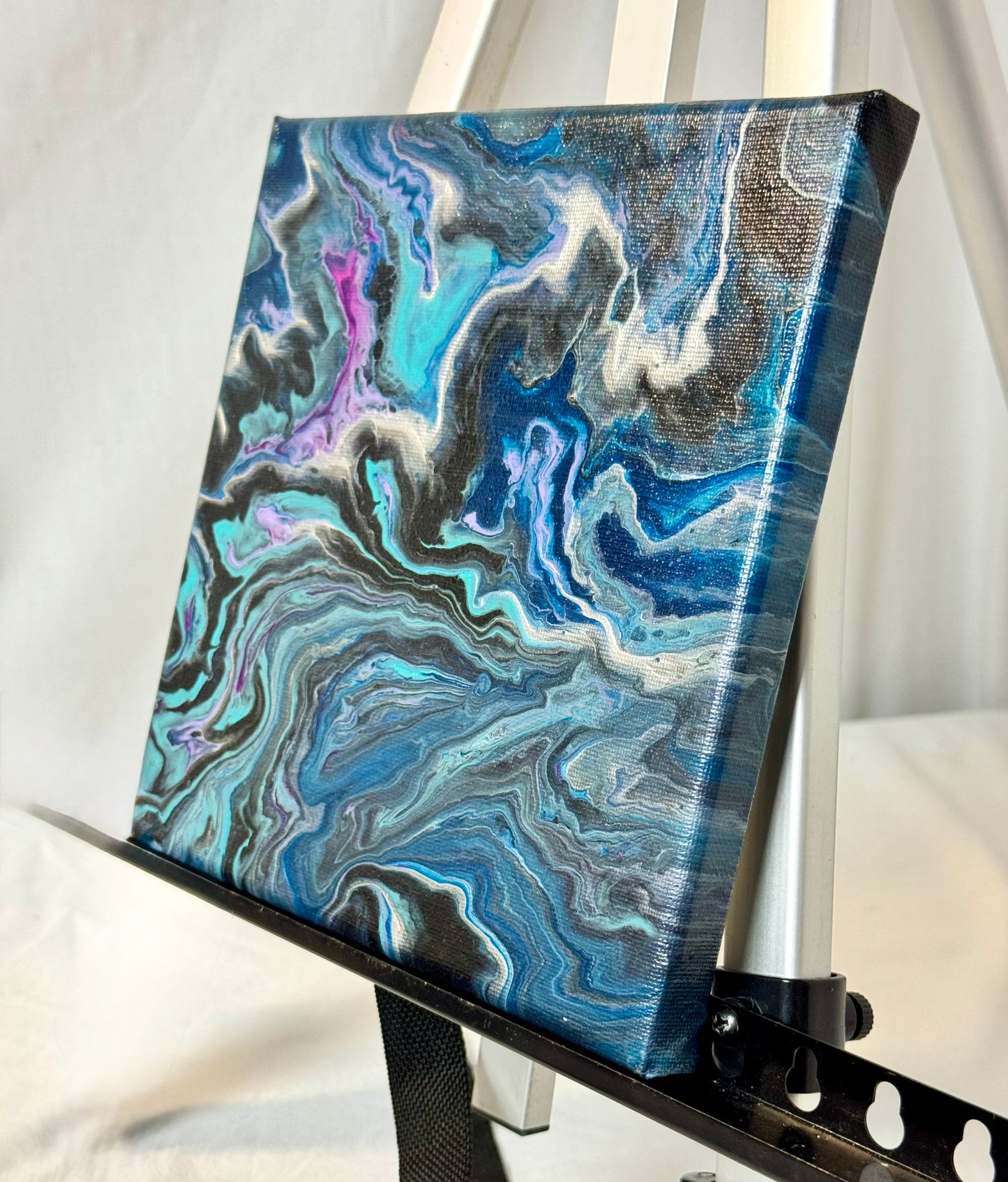 Milky Way Paint Pour Canvas