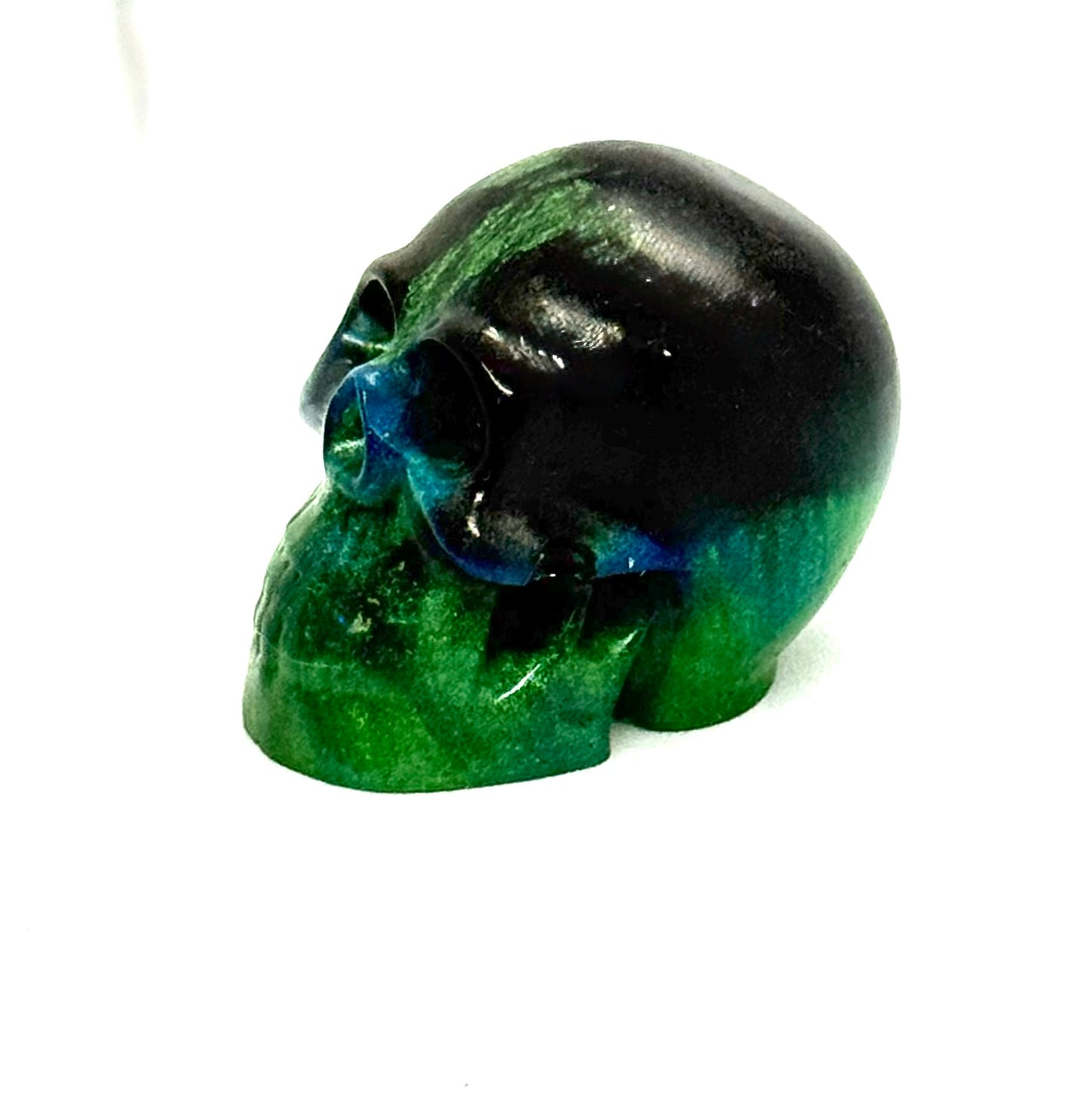 “Forgive Me Again” Skull – Cycle of Toxic Love Relic | Until Death Do Us Part Collection | Handmade Resin Gothic Decor