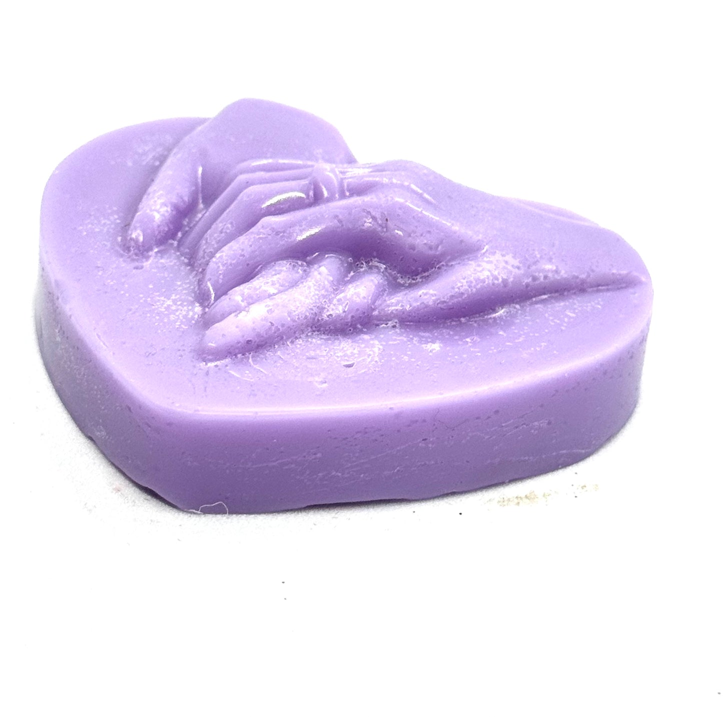 Holding Hands Heart Wax Melt (Emotionally Supportive, Mildly Judgy) 🖤🔥