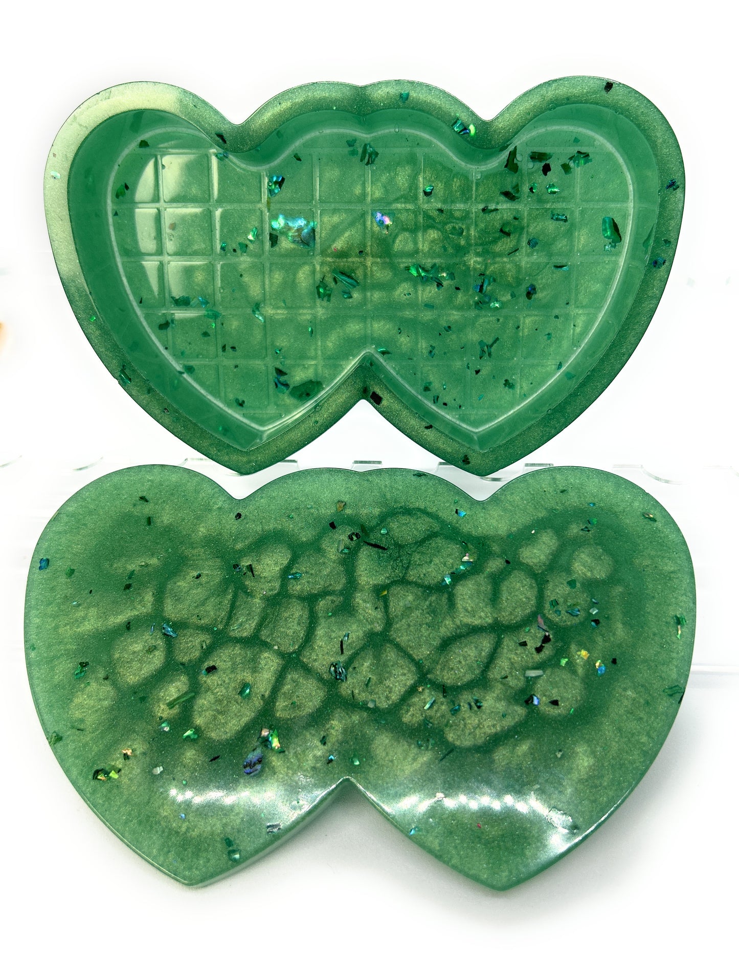 Double Heart Trinket Box – Sweet, Petty & Slightly Unhinged