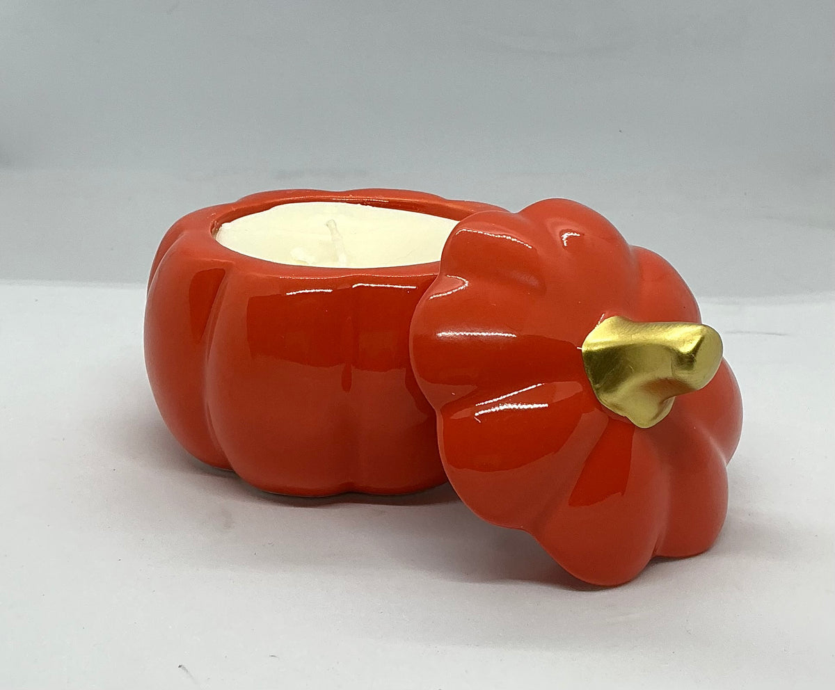 Pumpkin Pie Candle — Cute Gourd, Short Fuse