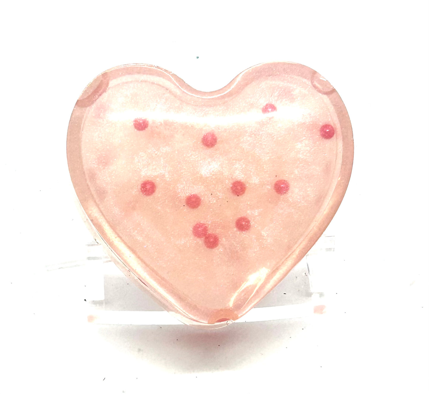 Heart-Shaped Chaos Keeper Resin Trinket Box