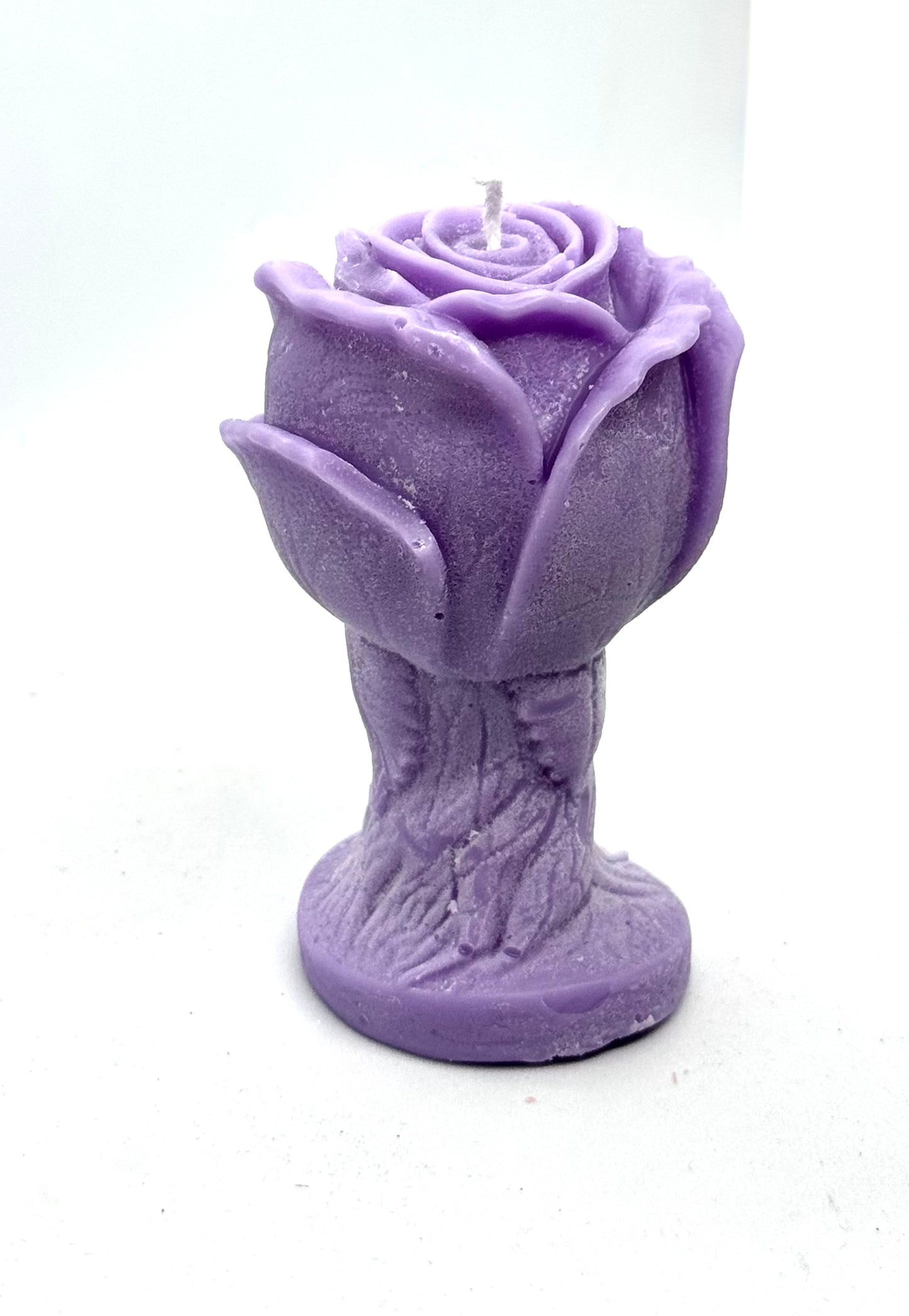 Lilac Rose Candle – Beautiful, Fractured, Still Thriving