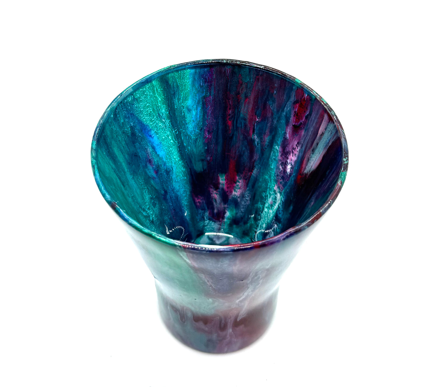 Deep Tide Resin Drinking Glass