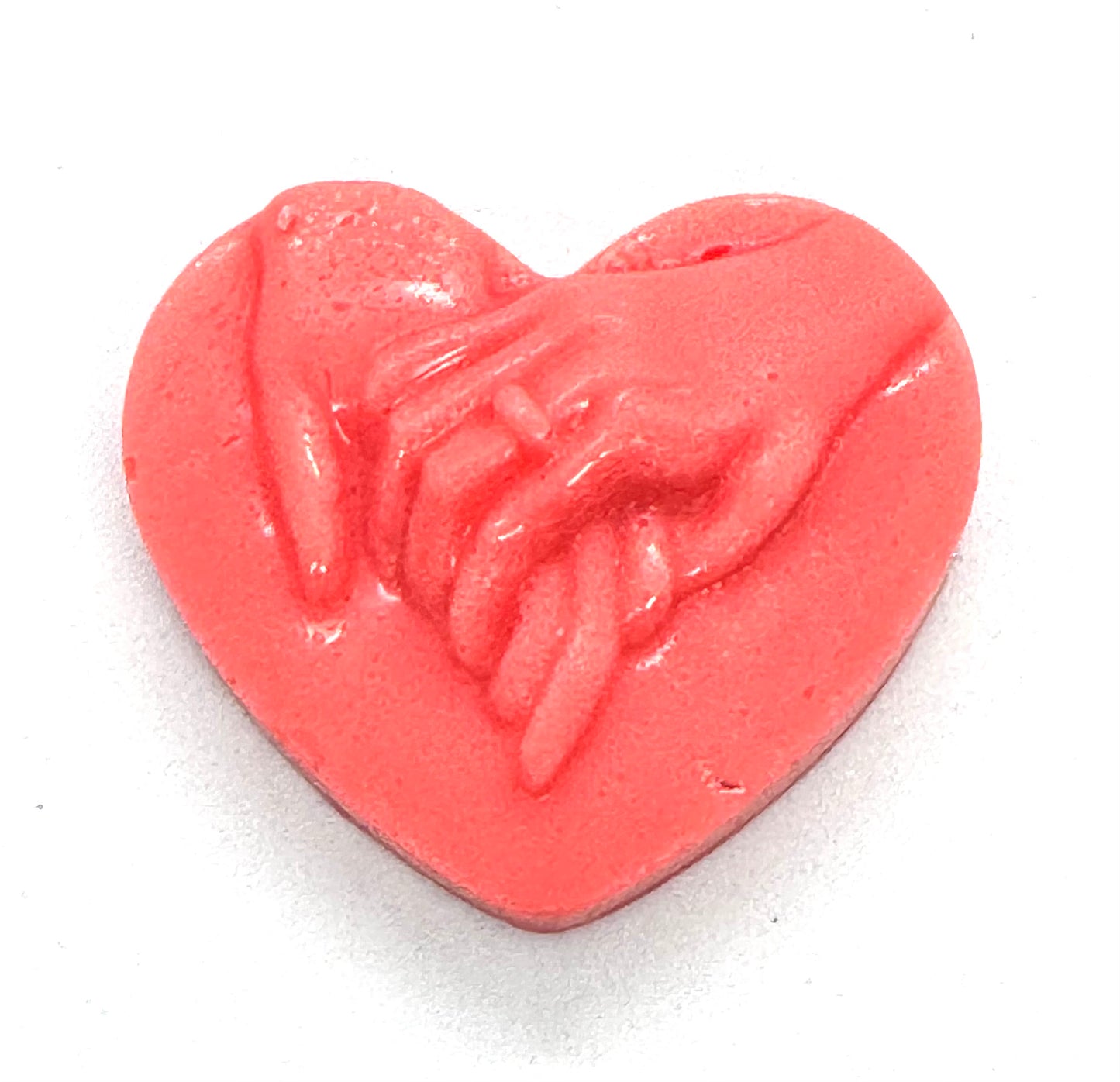 Holding Hands Heart Wax Melt (Emotionally Supportive, Mildly Judgy) 🖤🔥