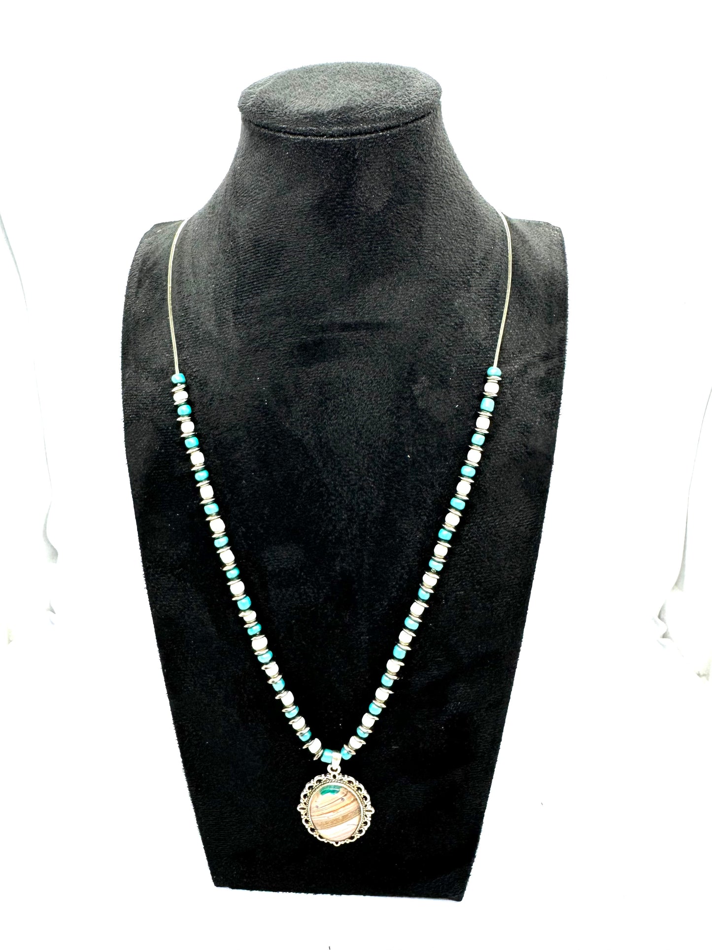 “Soft Chaos Cameo (Emotionally Stable-ish) Necklace”