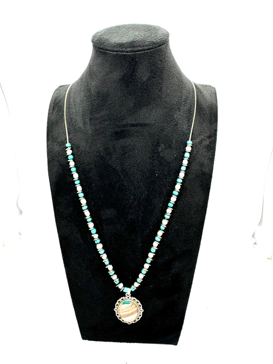 “Soft Chaos Cameo (Emotionally Stable-ish) Necklace”