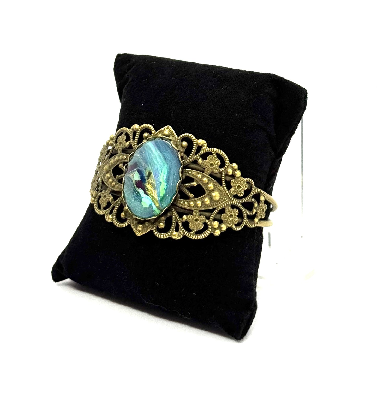 #3 “Ocean Mind Games Filigree Cuff – Calm Surface, Dangerous Depths”