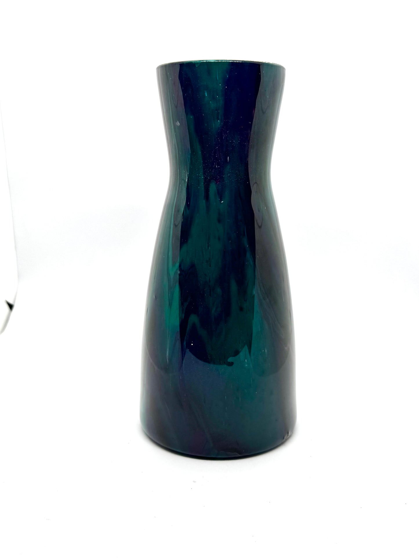Functional Dysfunction Vase (Purple/Teal Chaos)