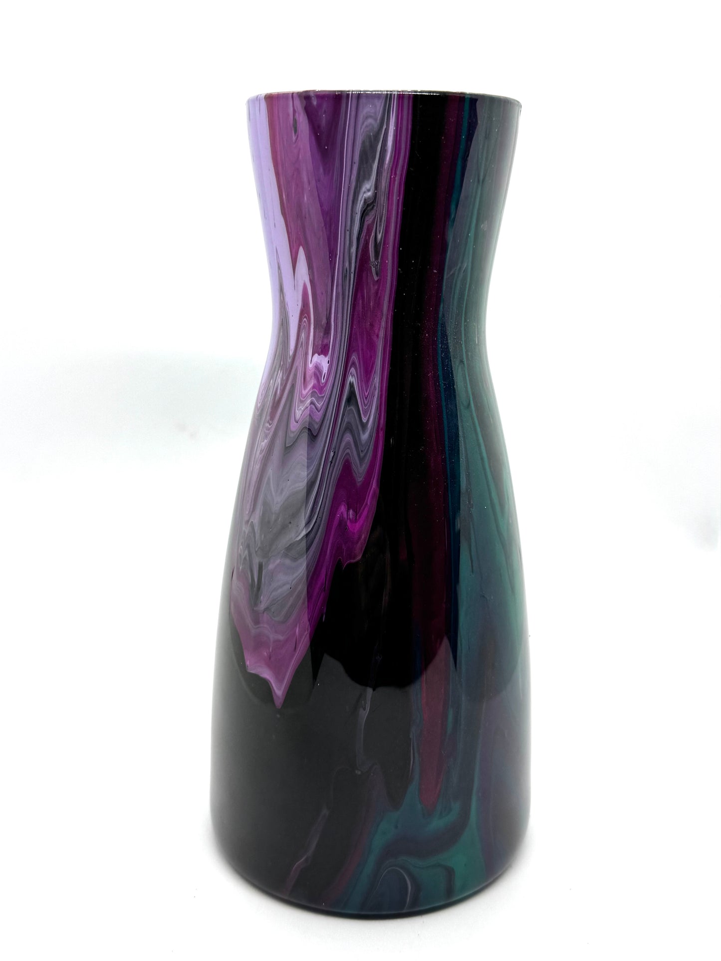 Functional Dysfunction Vase (Purple/Teal Chaos)