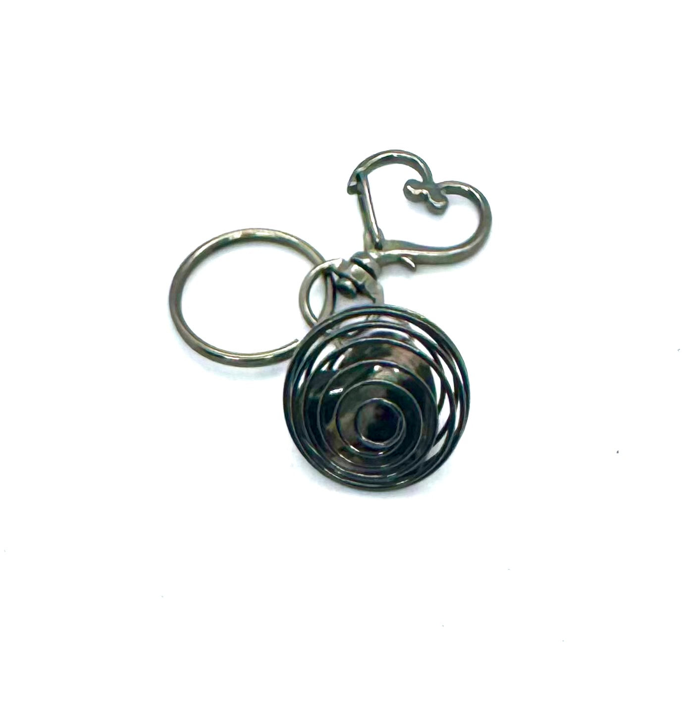 Manifesting Like a Motherfucker | Wire Wrapped Crystal Keychain