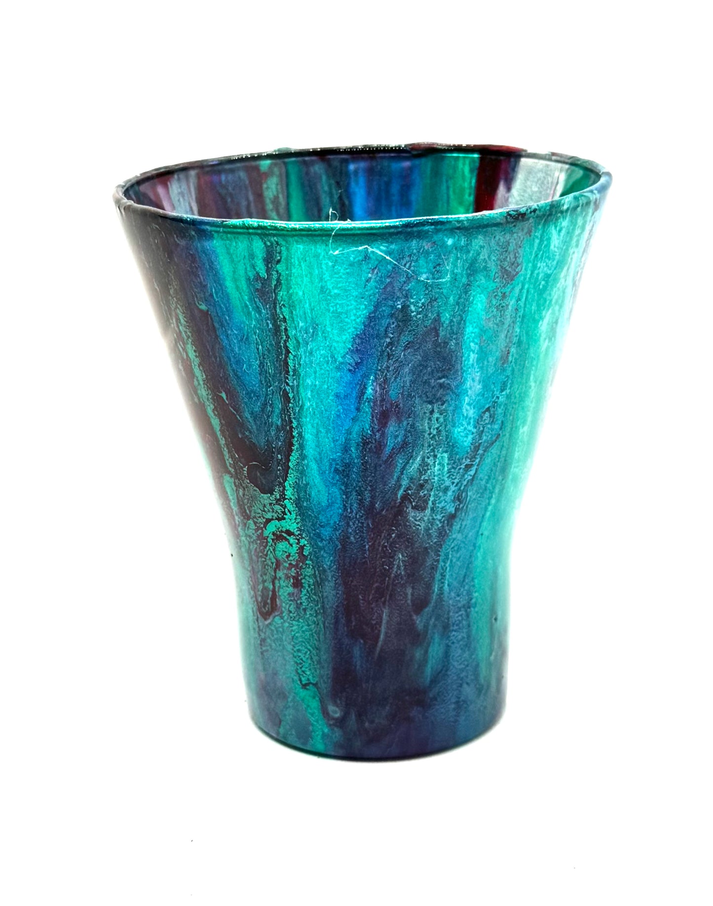Deep Tide Resin Drinking Glass