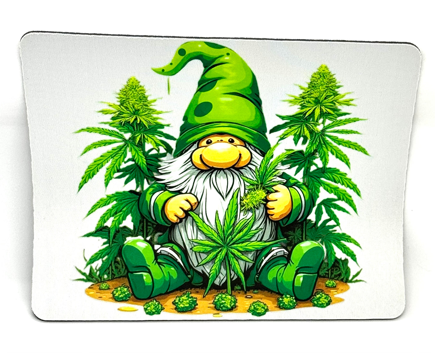 “Garden Goblin Mode” Chill Gnome Mouse Pad | High Vibes Only | FDSS
