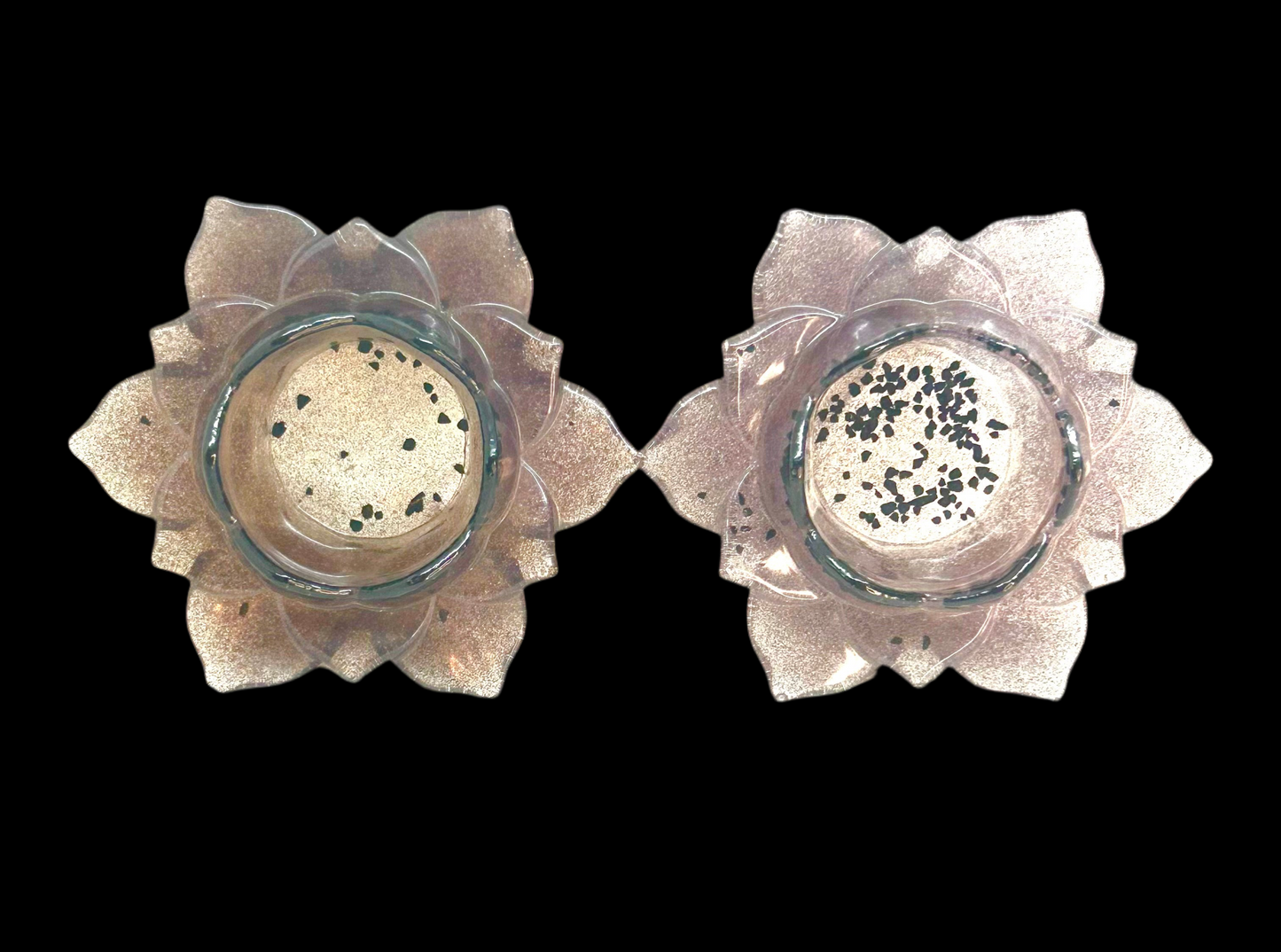 Flower Candle Holder Set